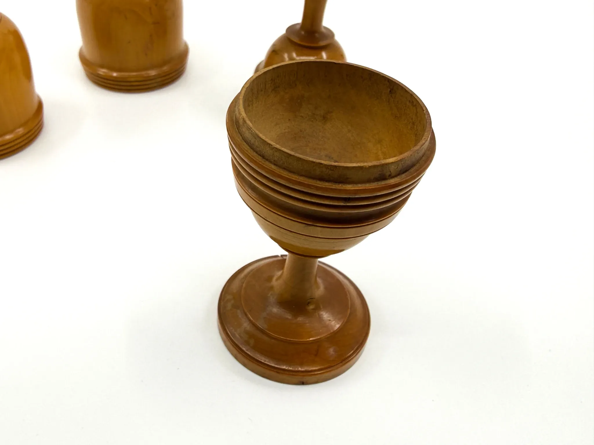 Magic trick vases • Turned boxwood • Napoleon III