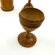 Magic trick vases • Turned boxwood • Napoleon III