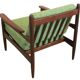 vintage mid century teak Fauteuil 'Rozendaal'
