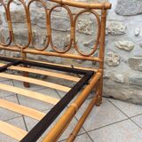 Rattan bed