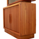 Vintage Danish design Dyrlund two-piece cabinet