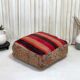 Moroccan kilim pouf