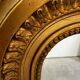 Large Louis Philippe gilded wood mirror