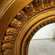 Miroir Grand format Louis Philippe bois doré