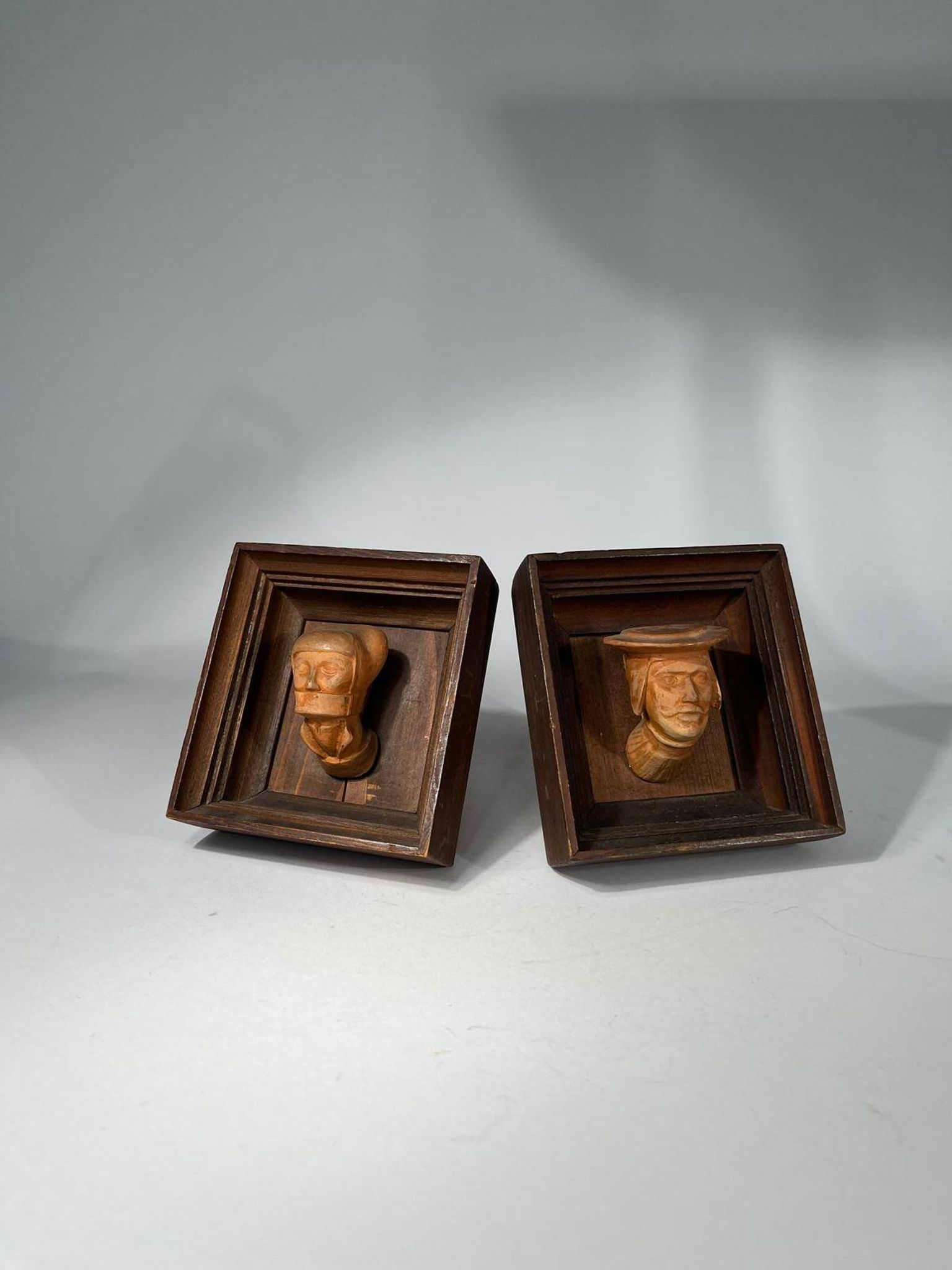 Duo of Wawel Heads Krakow Poland BY LECH KRZEKOTOWSKI 1954