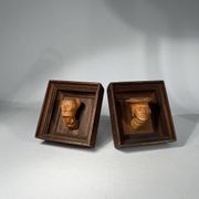 Duo of Wawel Heads Krakow Poland BY LECH KRZEKOTOWSKI 1954