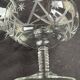 8 ½ cut crystal champagne glasses