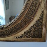 Old oval mirror Napoleon III 52x42cm