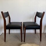 Lot de 4 chaises vintage scandinaves