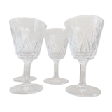 4 verres à pied