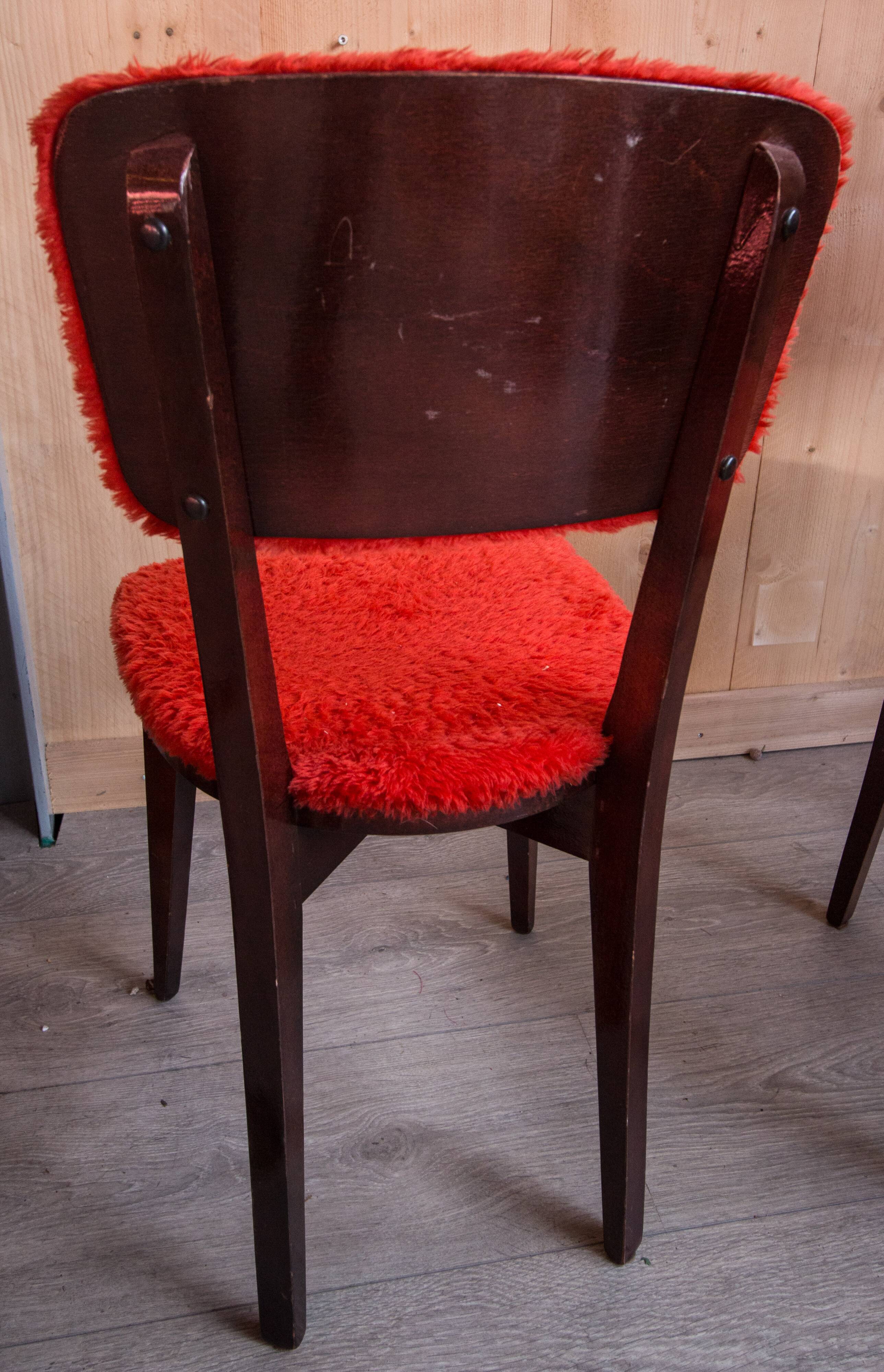 Pair of 60s vintage Bistro chairs
