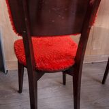 Pair of 60s vintage Bistro chairs