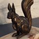 Squirrel bookend