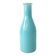 Blue glass vase