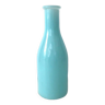 Vase verre bleu