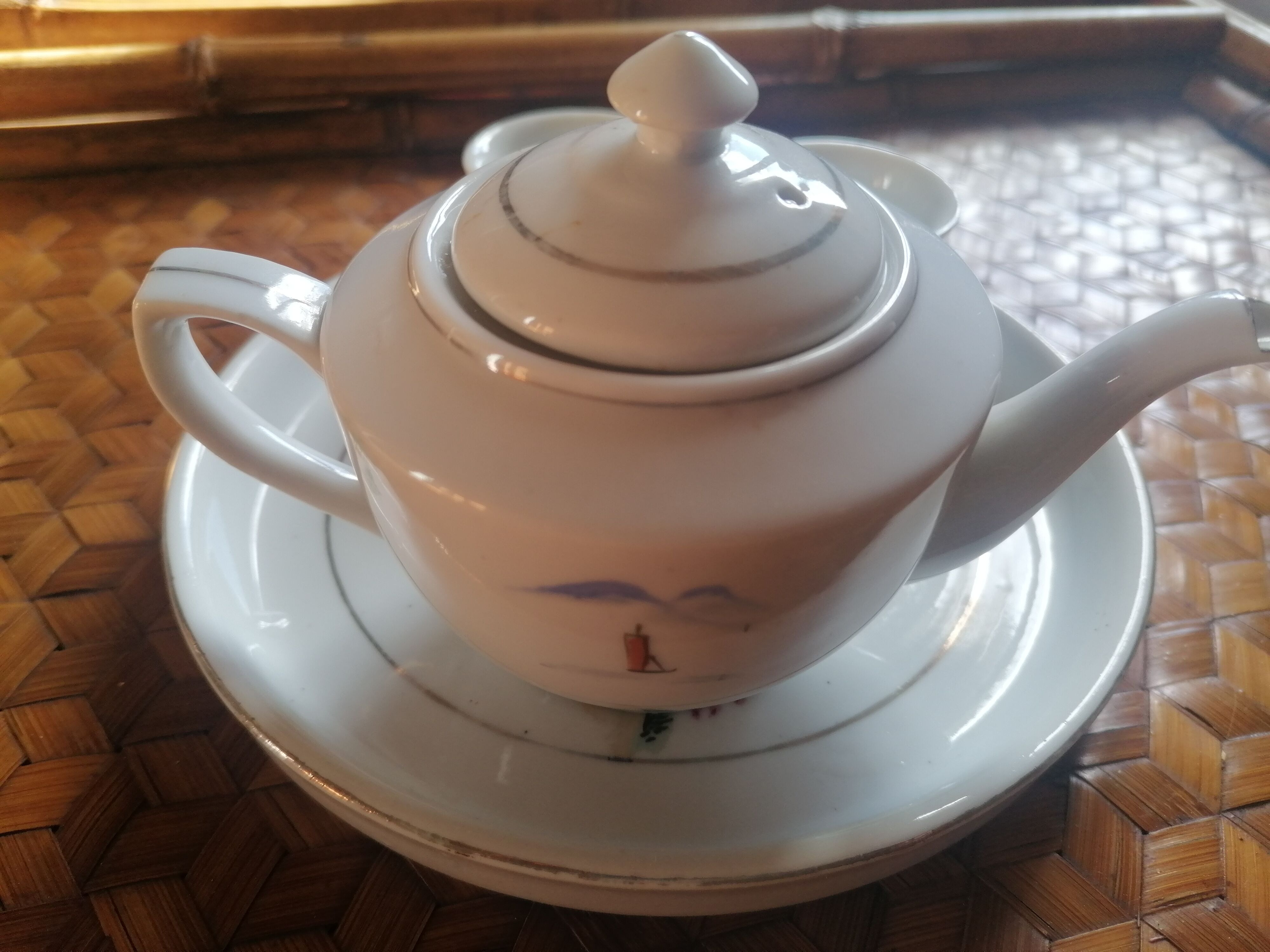 Service duo a thé ou café chinois
