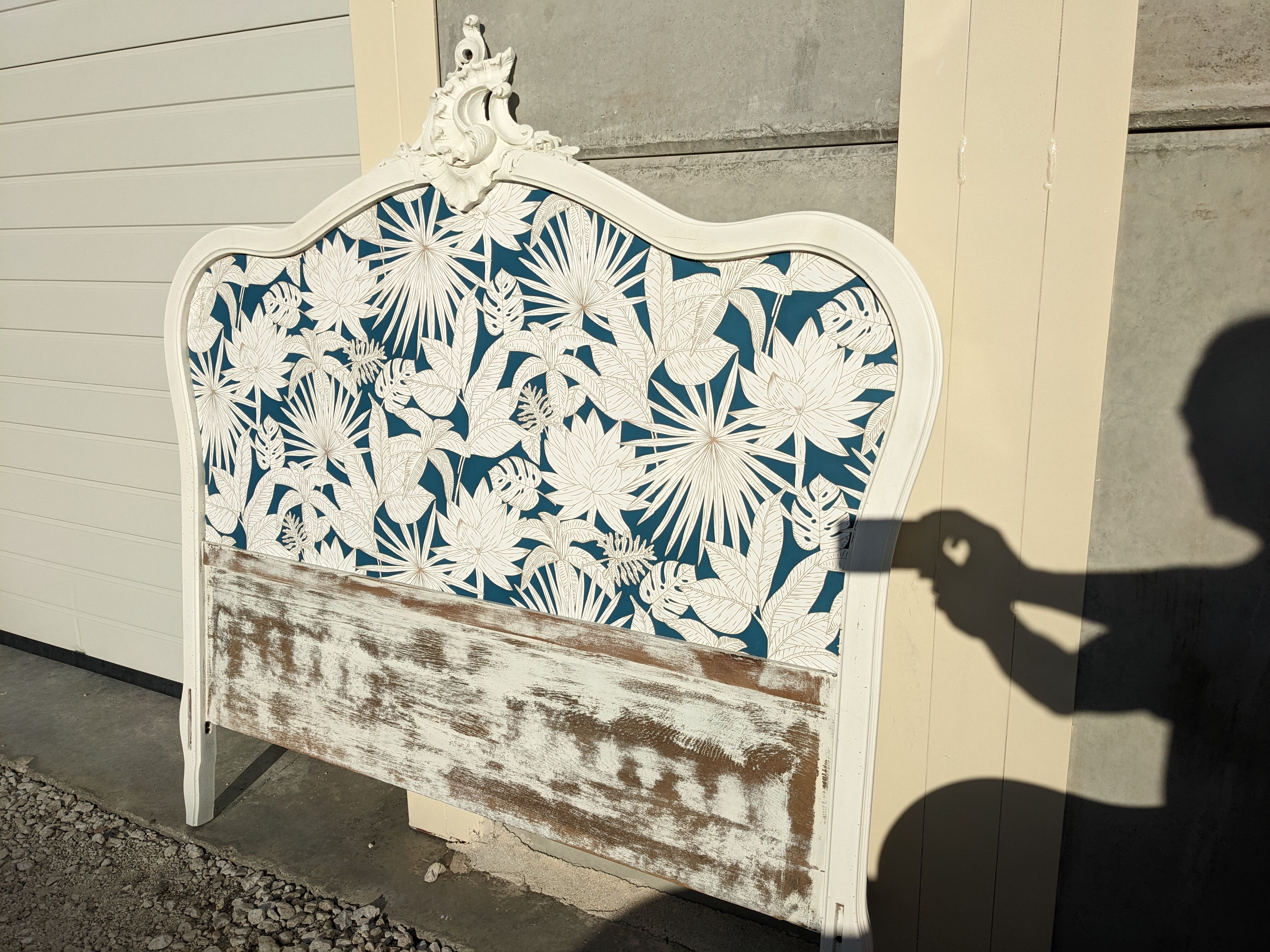 Full bed head and footboard