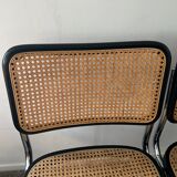 Pair of chairs Marcel Breuer Cesca B32