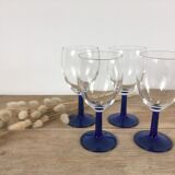Blue foot glasses