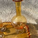 Service à liqueur en cristal Saint Louis, modèle 232