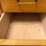 Vintage light oak desk 50s/60s