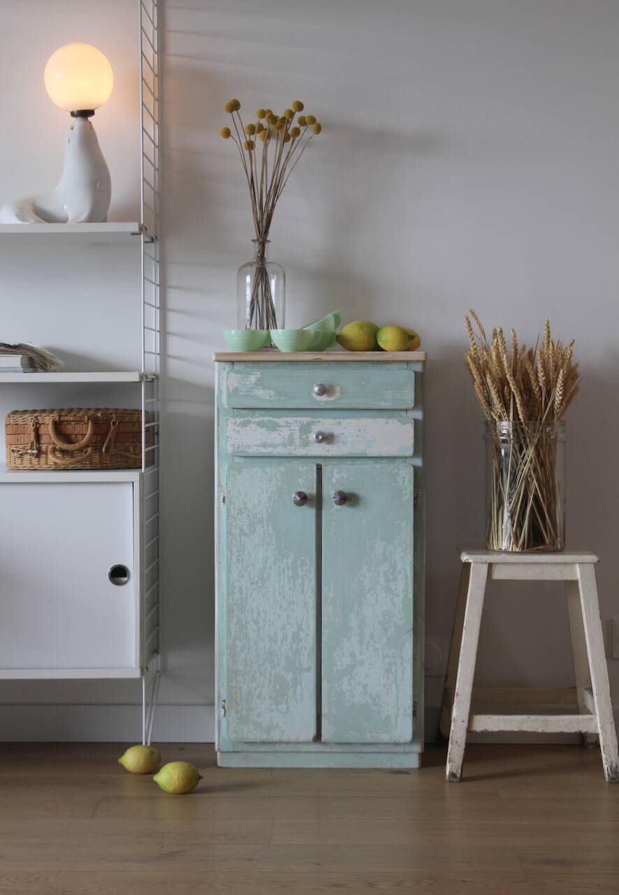 Small, rare patinated buffet!