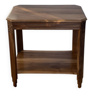 table d’appoint Art - noyer