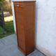 Vintage oak curtain binder