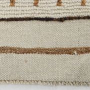 Beige & Brown Classic Turkish Runner Rug, 100x332Cm