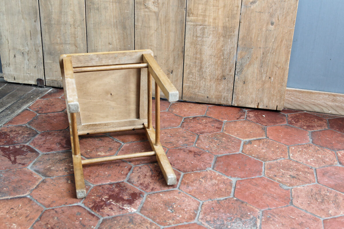 Beech children's chair, 50s