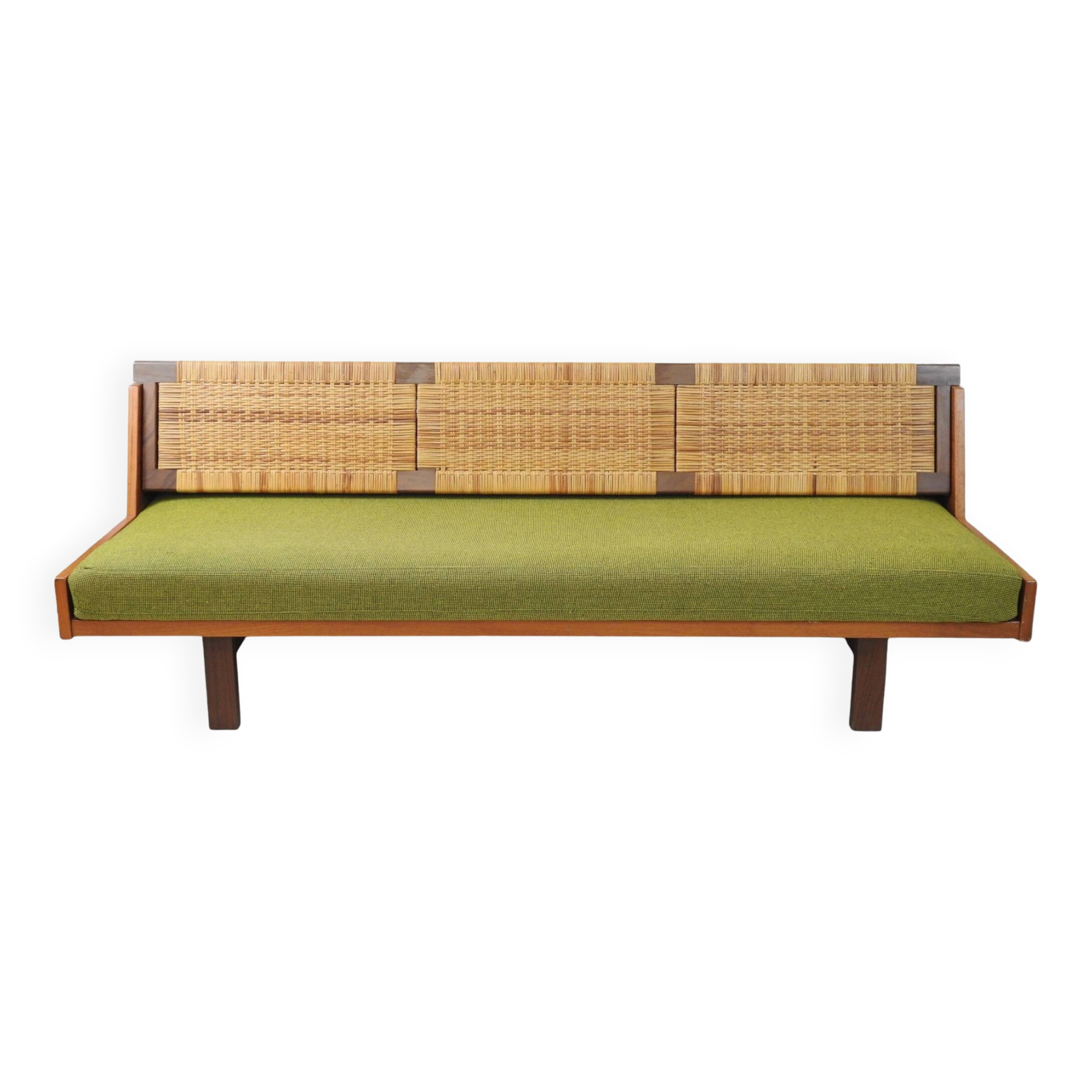 Hans Wegner GE 259 convertible bench seat circa 1960