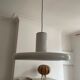 Lamp Lita vintage white, France 1970