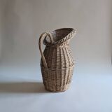 Large wicker jug