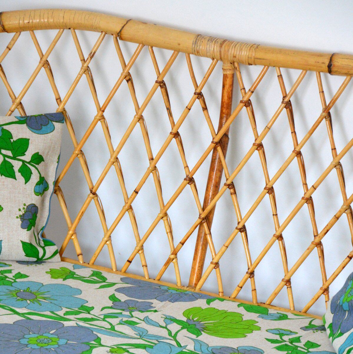 Vintage rattan lounge set 1970