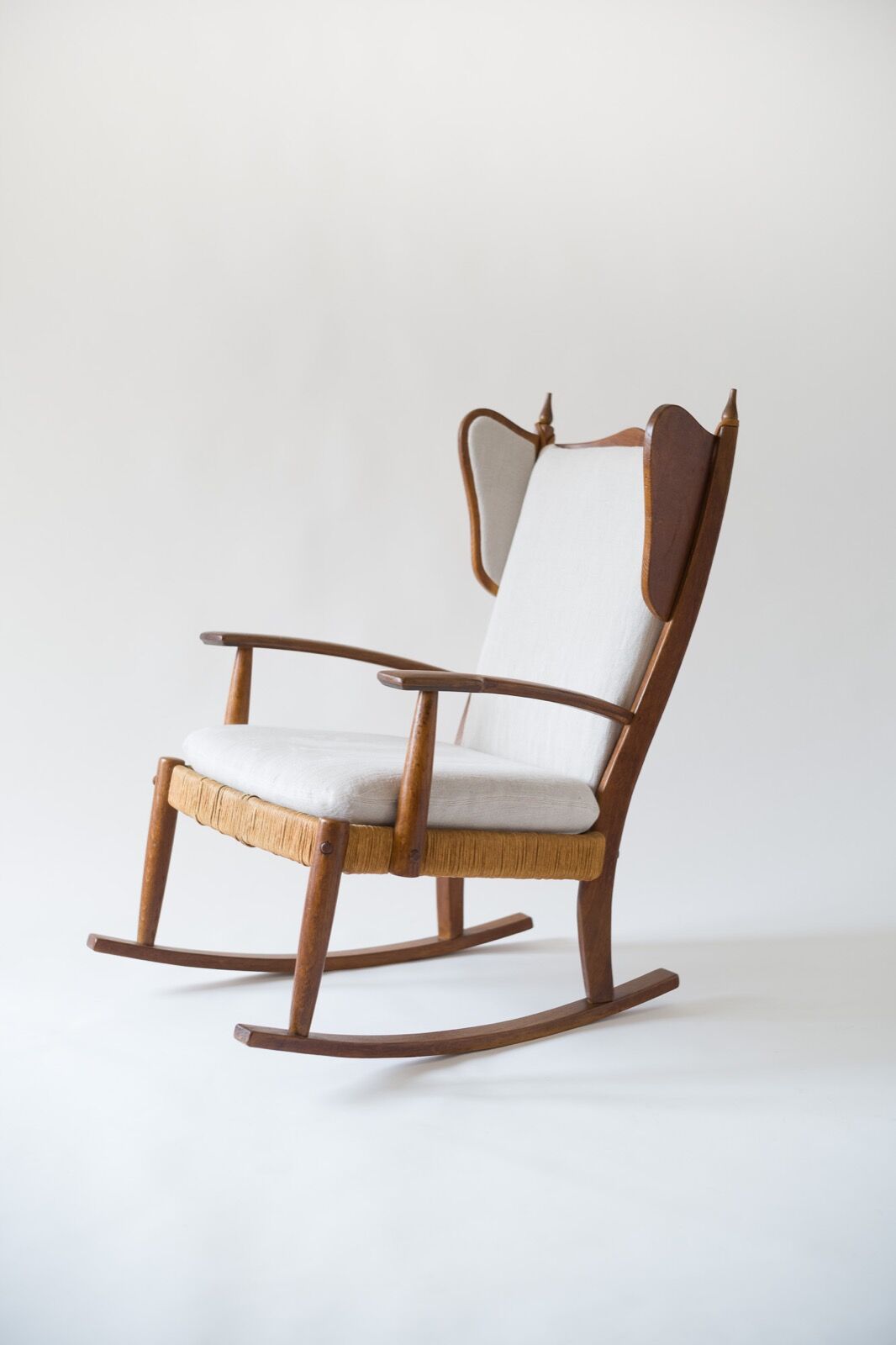 Vintage oak rocking chair