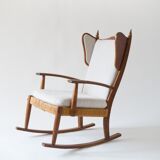 Vintage oak rocking chair