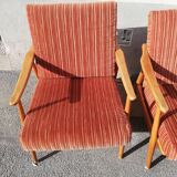 Pair of Scandinavian armchairs