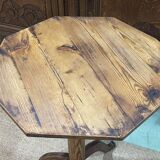 Fir pedestal table early 20th century
