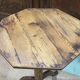 Fir pedestal table early 20th century