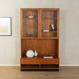 Classic two-piece display cabinet by Poul Hundevad, 1960s