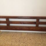 Oak bed by René Gabriel period Reconstruction