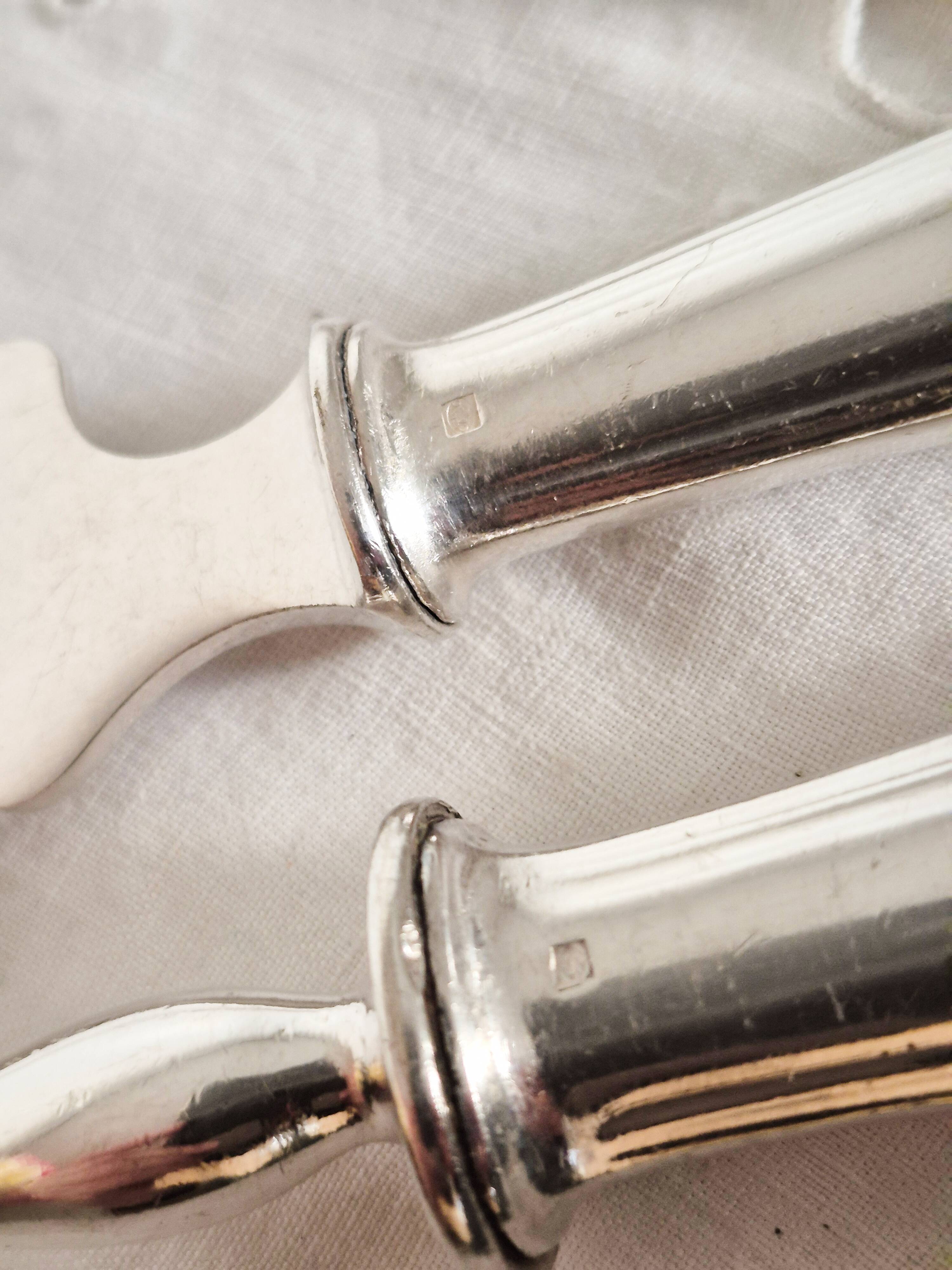 Christofle, silver serving cutlery