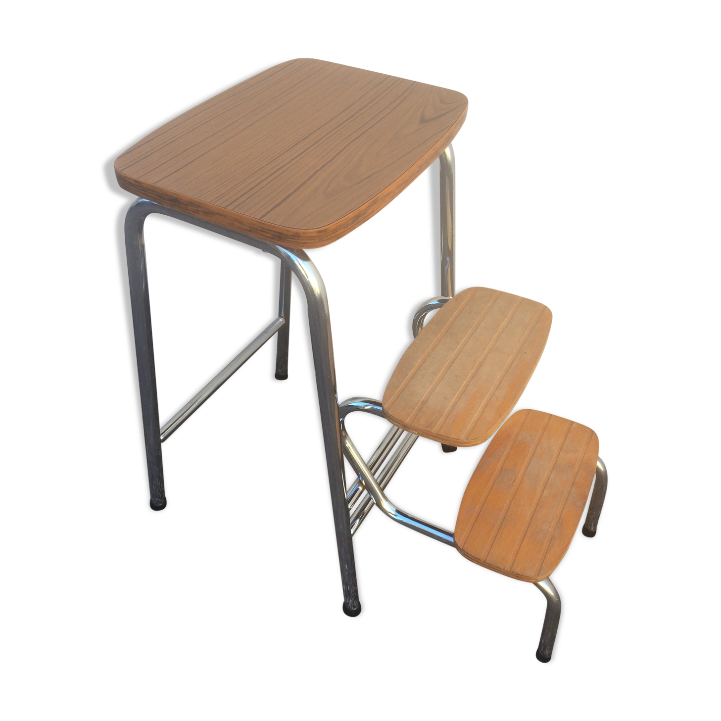 Stepladder walking foot