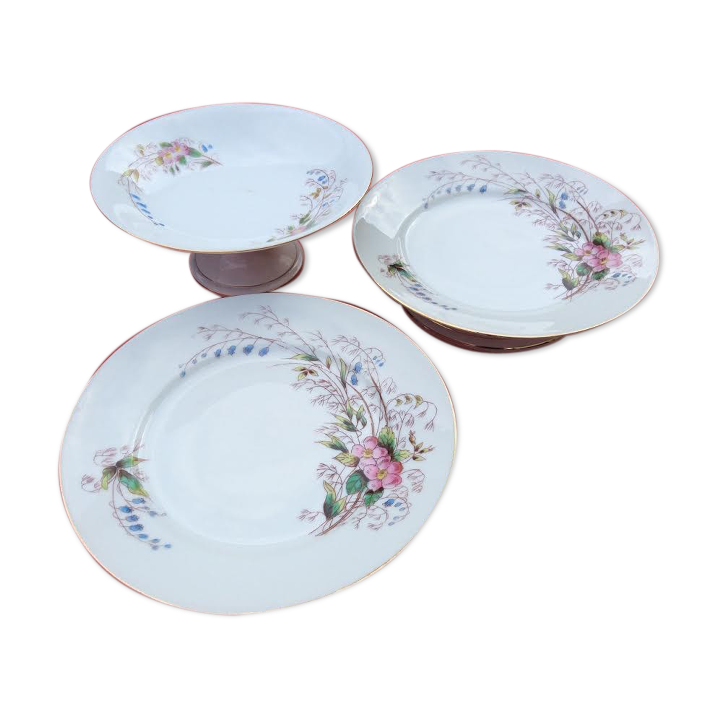 3 dishes for dessert piedouche