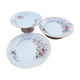 Set de 3 plats à dessert piedouche