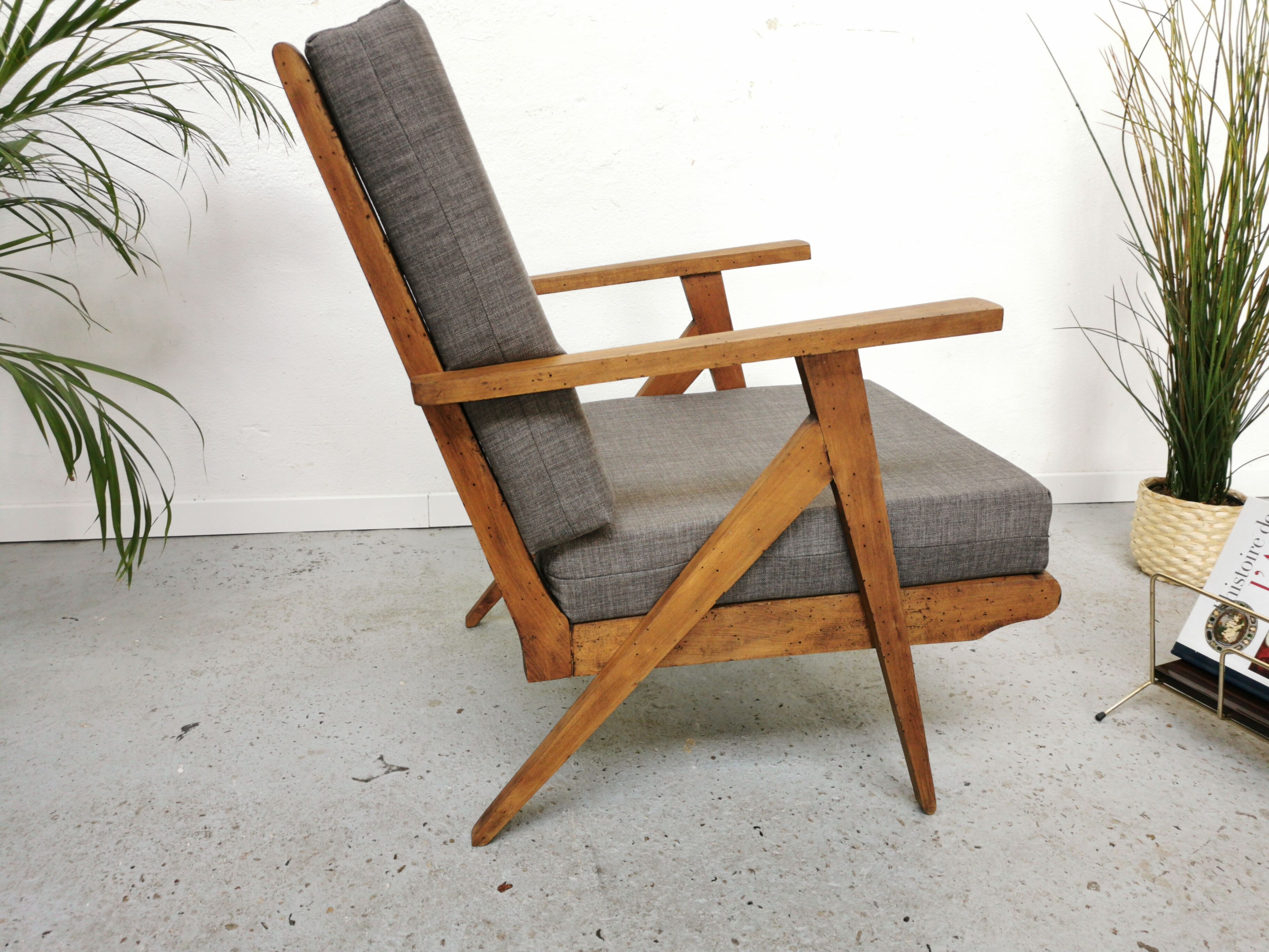 Modernist vintage armchair 1950