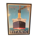 Poster du Titanic et de la White Star Line