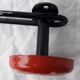 Red coat rack