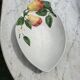 Pear slip fruit bowl
