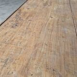 Antique rustic bistro farm table 1900 one drawer - 1m23